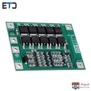 ماژول محافظ شارژ و دشارژ باتری لیتیومی 3 سل 40 آمپر